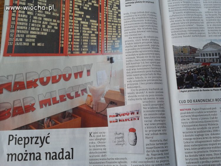Jak podał jeden "Gość" w niedzielę 