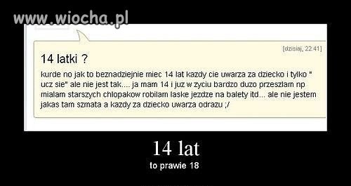 Zwierzenia 14-latki