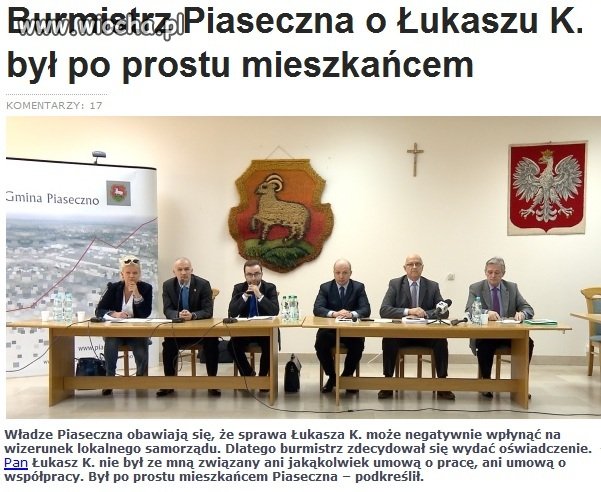 Jeszcze niedawno Krawczyński był radnym powiatowym
