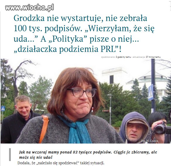 Szukał poparcia nawet w Wadowicach