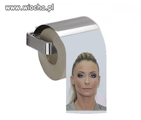 Nowa twarz papieru toaletowego