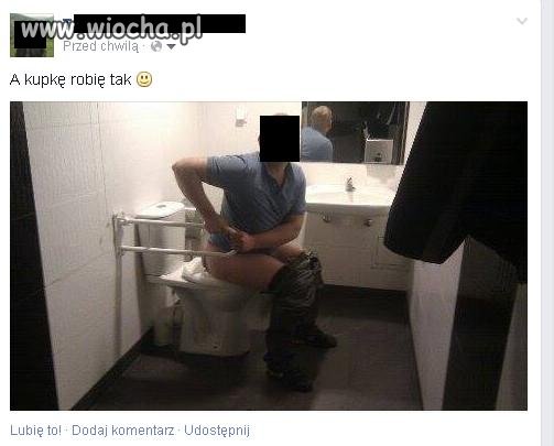 A kupkę robię tak 