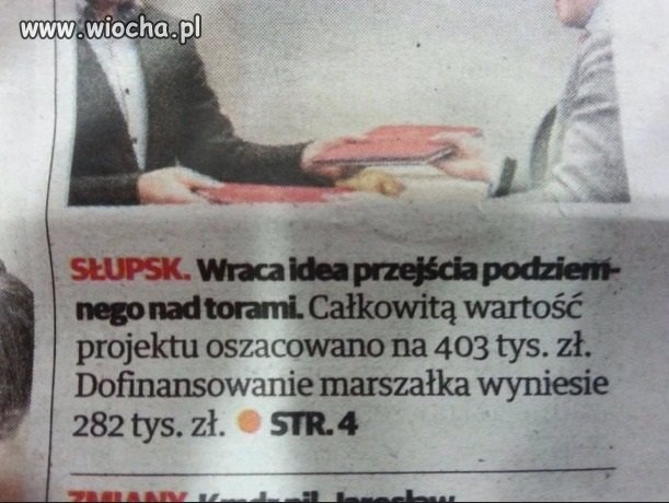 Takie przejście to może być atrakcja