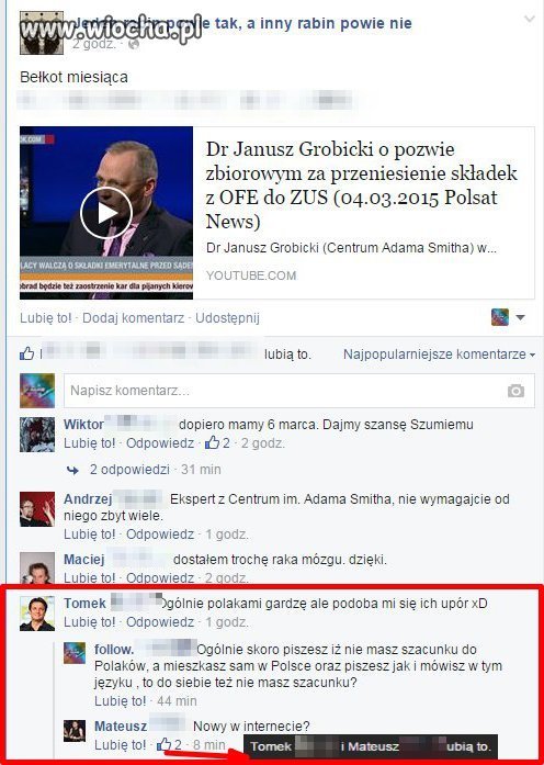 Polakami gardzę?