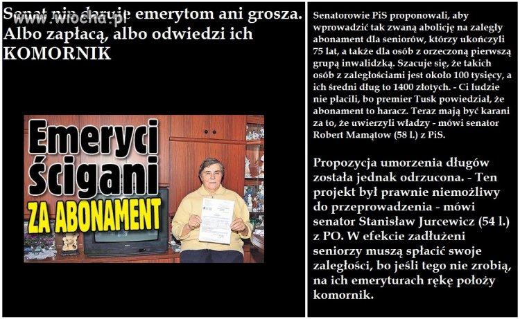 Nie darują ani grosza