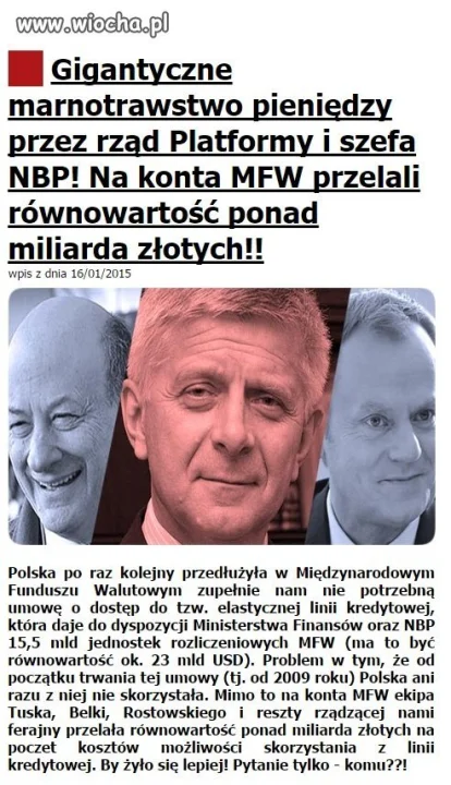 Dlaczego zagłosuję na PiS 