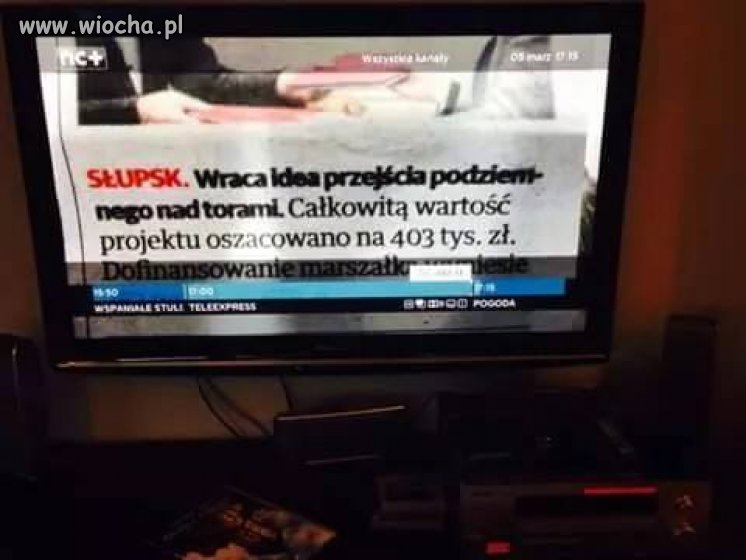 Przejście podziemne nad torami? 
