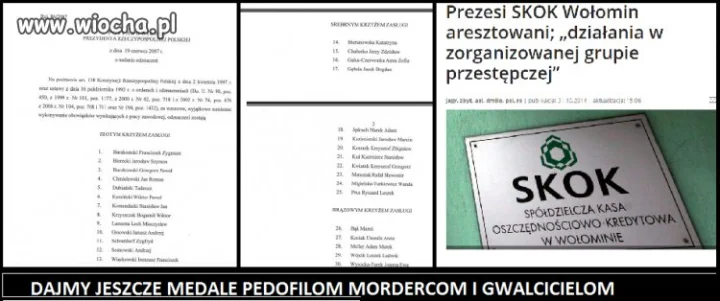KIEDYŚ DAWALI MEDALE