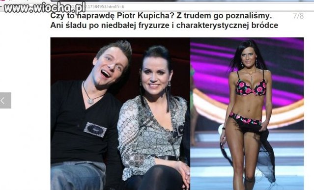 Kupicha zmienił styl