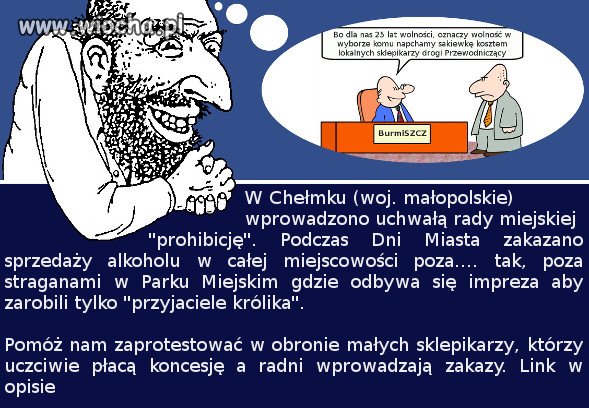 Radni wprowadzili w mieście prohibicję