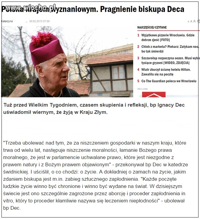 Zamiast o zmartwychwstaniu