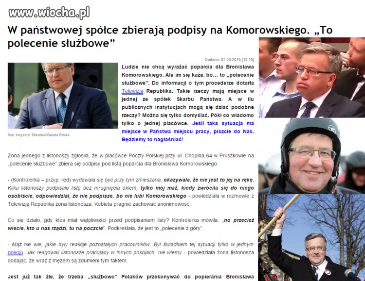 Bronisław...od debili Polskę zbaw. 