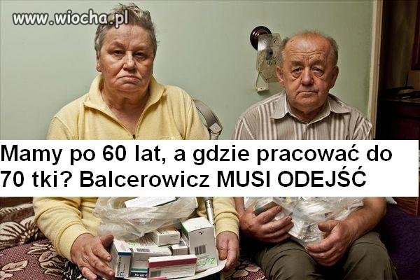 Pomysł Balcerowicza i praca do 70 tki