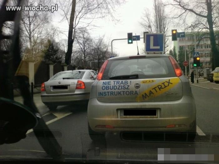 Wzbudzisz agresję instruktora 