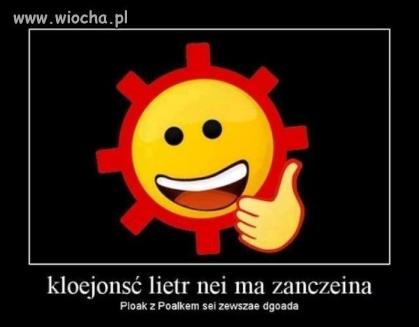 Dokładnie zgadza się
