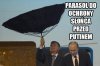 Parasol do ochrony słońca przed Putinem