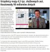 Flota samochodowa 50 000 000 zł tyle płacimy