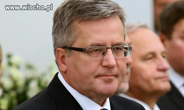 Wywodzący się z P.Oszustów Prezydent tu z Szogunem