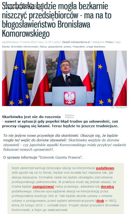 Peło zgotuje kolejny ,,pejcz" na Polaków.
