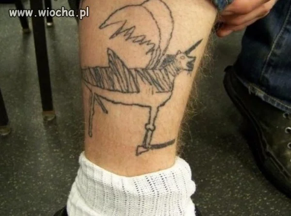 Profesjonalny tatuaż