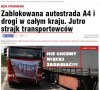 Polska i protesty kierowców tirów