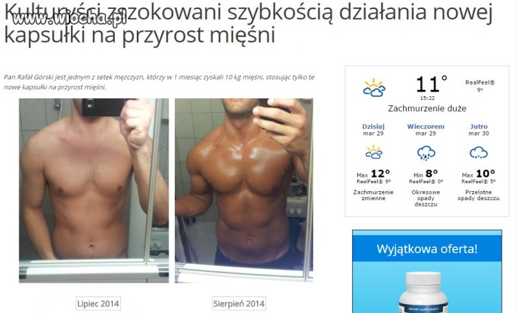 Wiosna idzie czas kupić kapsułki...