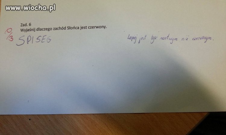 Lepiej być martwym 