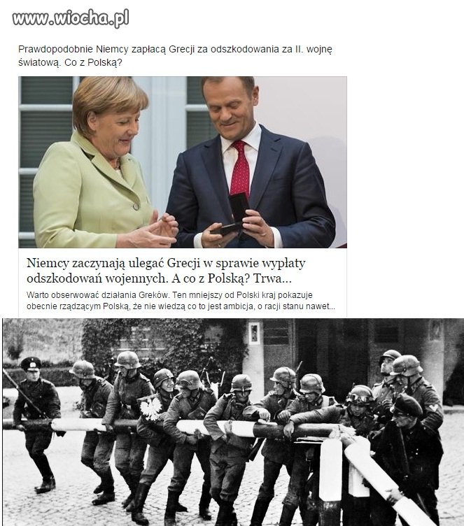 Co z Polską Już odpowiadam będzie płacić Niemcom