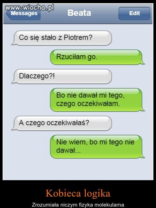 Kobieca Logika..