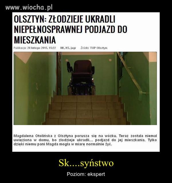Złodzieju oddaj wózek! 
