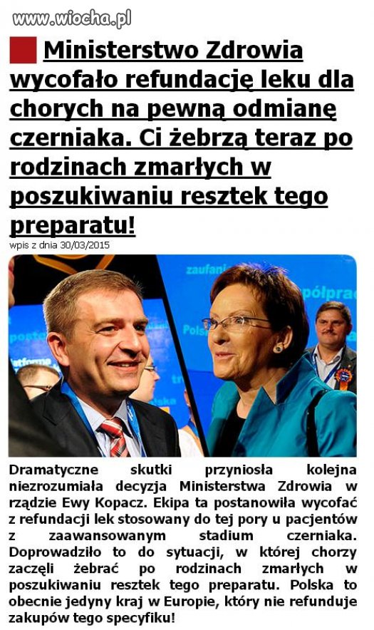 Polska- jedyny kraj w Europie, który nie