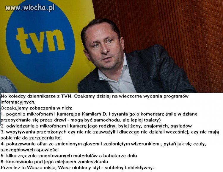 Durczok zakończył dziś współpracę z TVN