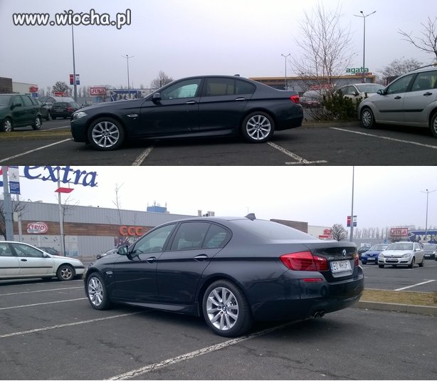 Aspołeczne bydle parkuje tak. 