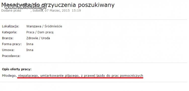 Masażysta