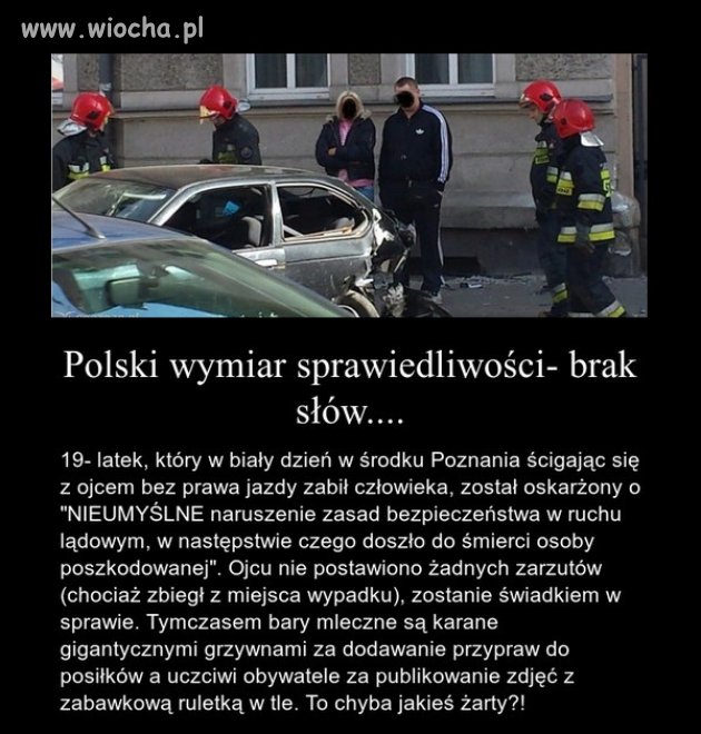 Polski wymiar sprawiedliwości to kpina ...
