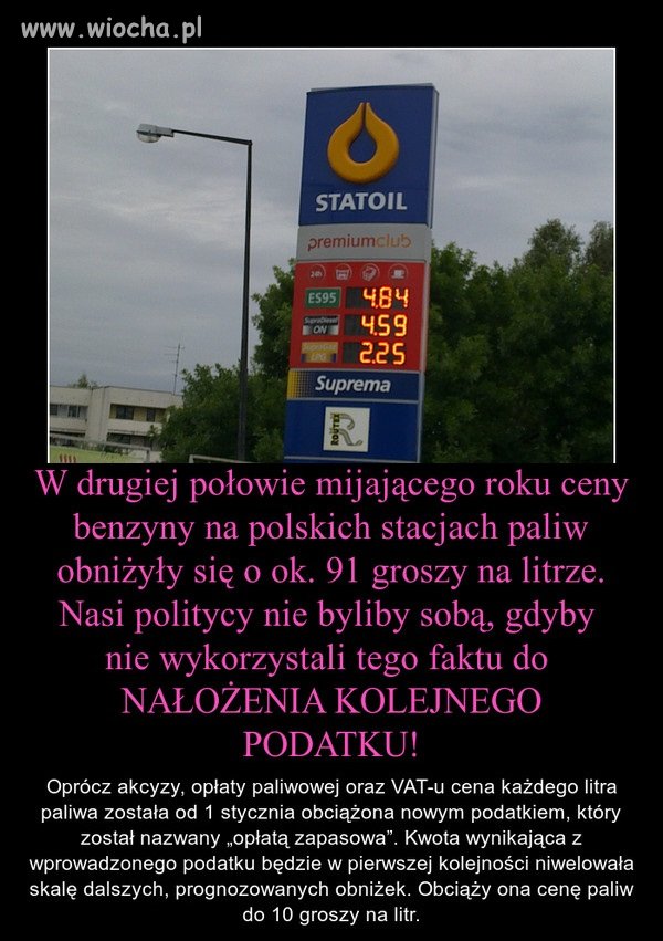 Przecież musieli napełnić koryto