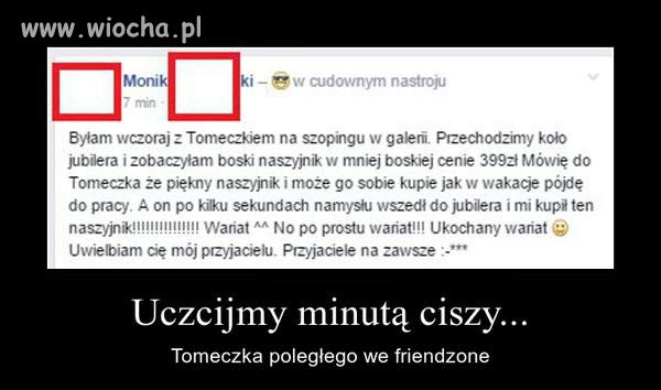 To naprawdę jest frajer, a laska nie lepsza.