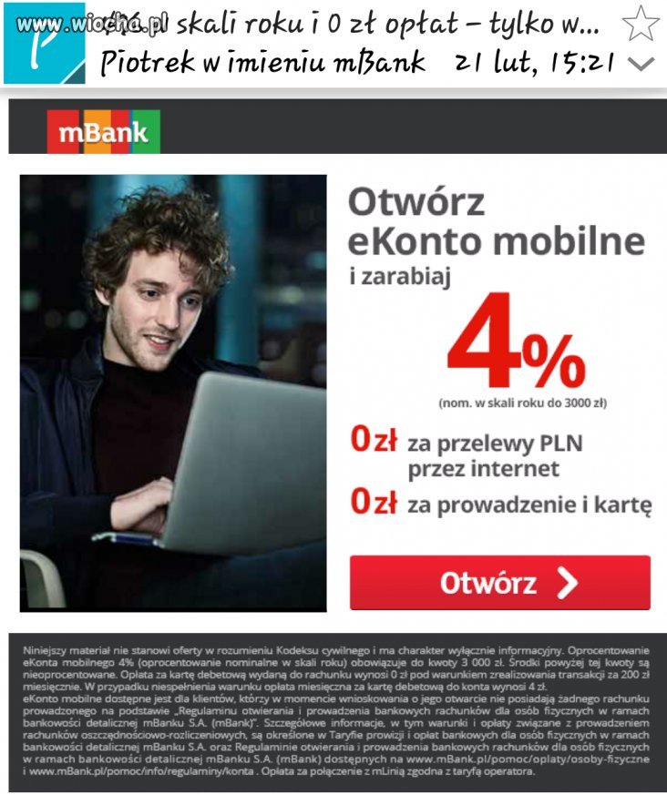 4% no fajnie ale...