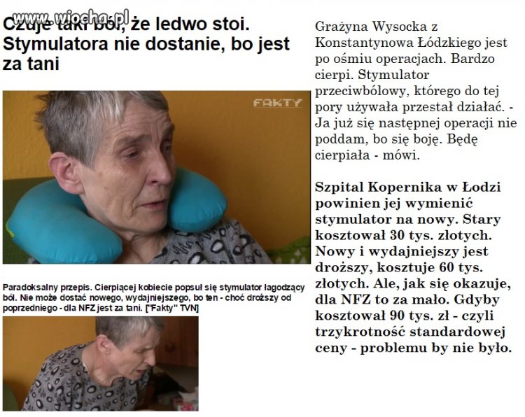 Nie dostanie nowego, bo jest za tani