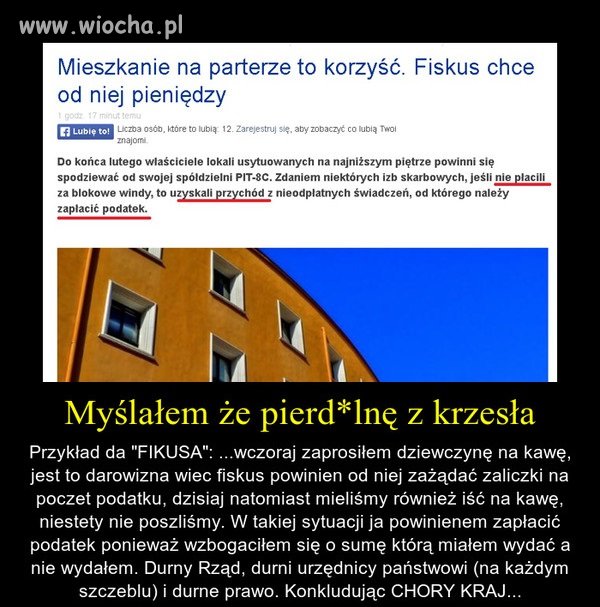 Już nie wiedzą jak koryto napełnić