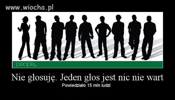 A czy Ty, pójdziesz tym razem zagłosować ??