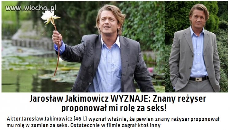 Wywiady i zwierzenia podupadłego aktora