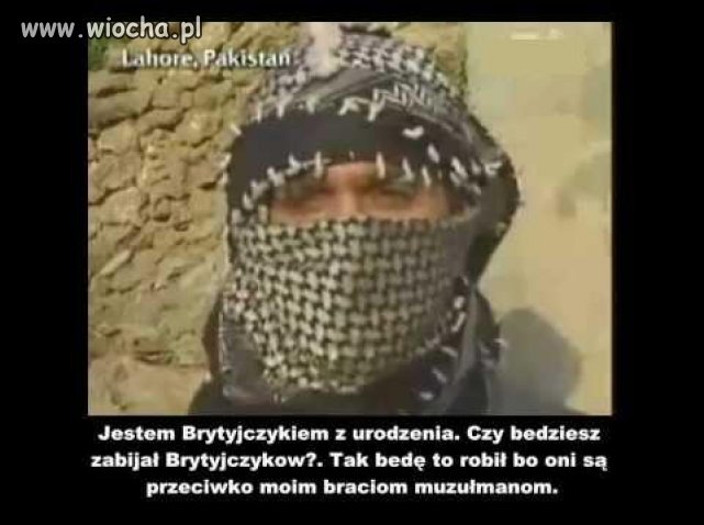 Logika bojowników islamskich. 