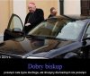 Musi mieć limuzynę bo do normalnego auta 