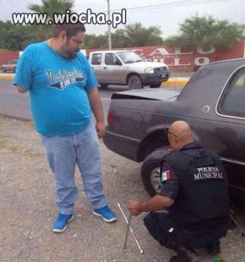 U nas brak obu rąk nie robi wrażenia na policji 