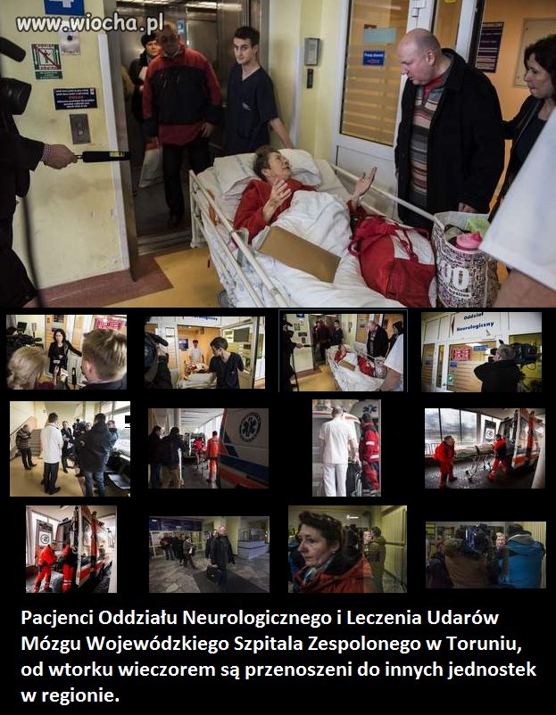 I jak zawsze najbardziej cierpią pacjenci