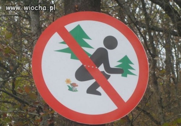 Dziwny znak.