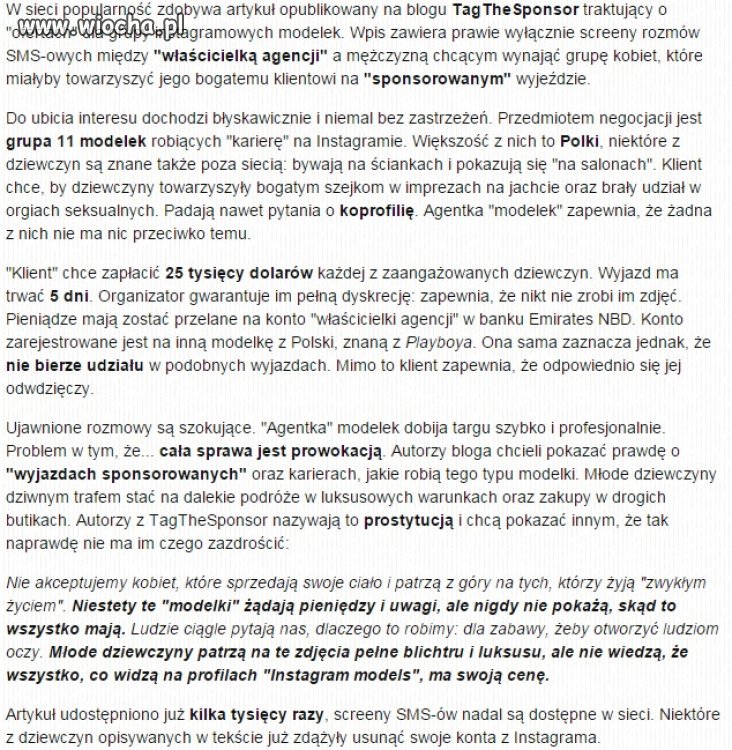 Wszyscy mają swoją cenę