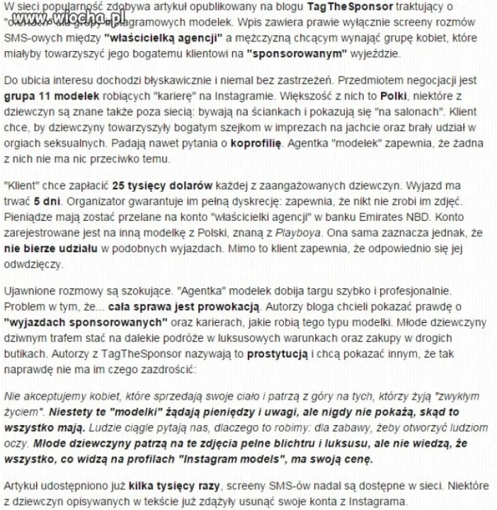Wszyscy mają swoją cenę