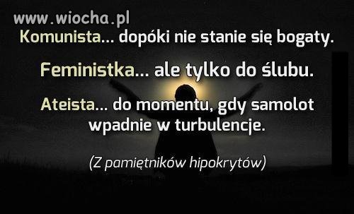 Hipokryzja to przekleństwo naszych
